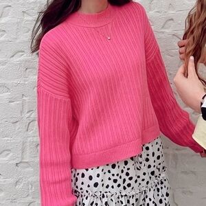 Pink Hollister Sweater